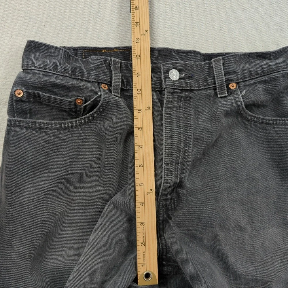 Vintage‎ Levis Jeans Mens 33x32 Black 560 Loose Tapered Relaxed Baggy 90s